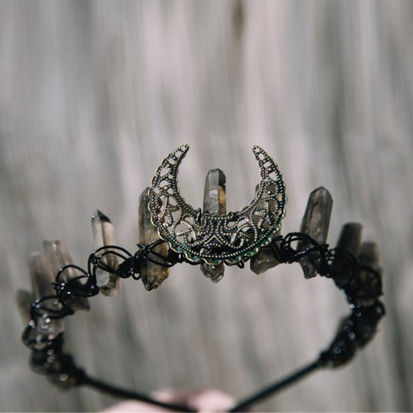 Tiara de Cristal Estilo Europeo y Americano