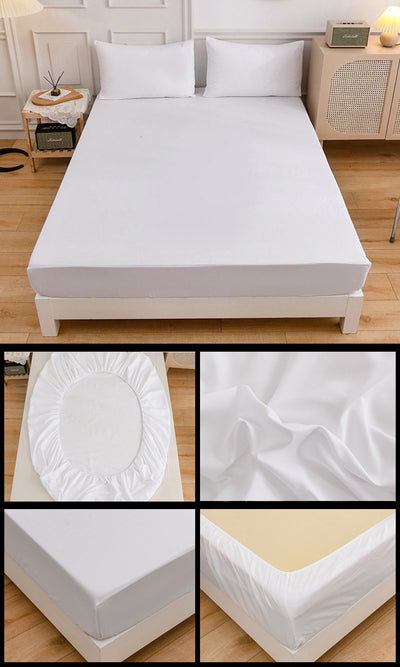 Juego de Sábanas de Algodón para Estudiantes - Sábana Ajustable y Funda de Almohada - Image 17
