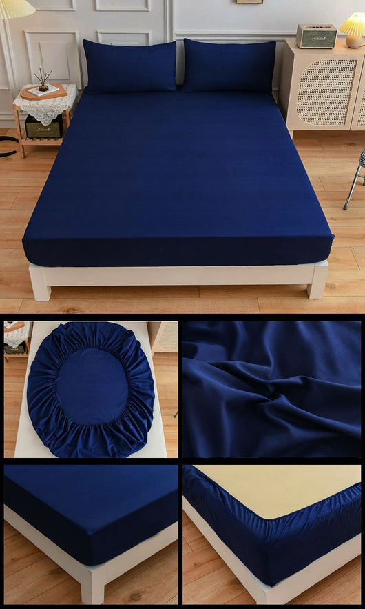 Juego de Sábanas de Algodón para Estudiantes - Sábana Ajustable y Funda de Almohada - Image 18