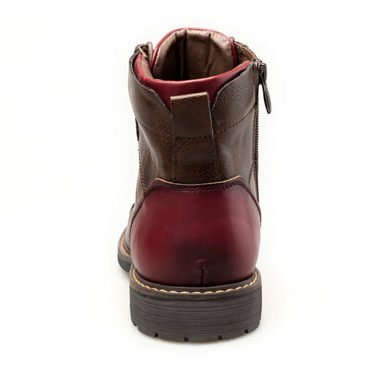 Botas Martin de Cuero para Hombre Talla Grande con Cierre y Detalles de Herramientas - Image 11