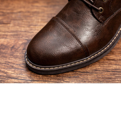 Botas Martin de Cuero para Hombre Talla Grande con Cierre y Detalles de Herramientas - Image 24