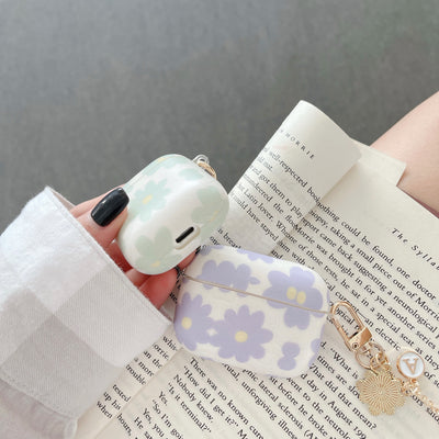 Estuche Protector Todo en Uno para Auriculares Bluetooth Green Flower - Image 9