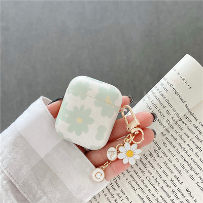 Estuche Protector Todo en Uno para Auriculares Bluetooth Green Flower - Image 11