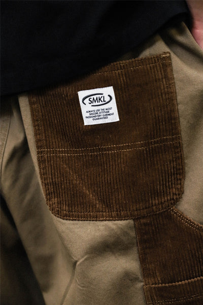 Pantalones Hombre Cintura Alta Pierna Ancha con Detalles Contrastantes - Image 14
