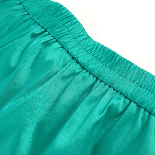 Pantalones de Cintura Alta Elásticos Rectos Verde - Comodidad Deportiva - Image 15