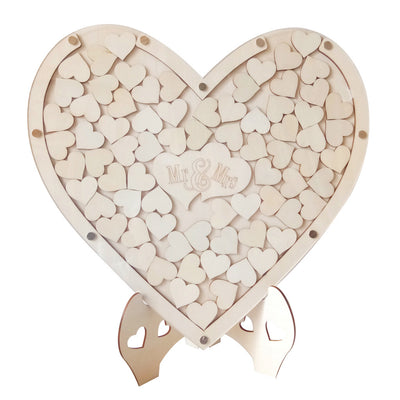 Mesa de Firmas para Bodas Big Love - Diseño Rústico en Madera - Image 6