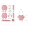 Woven Messenger Bag Rosado Crossbody DIY S