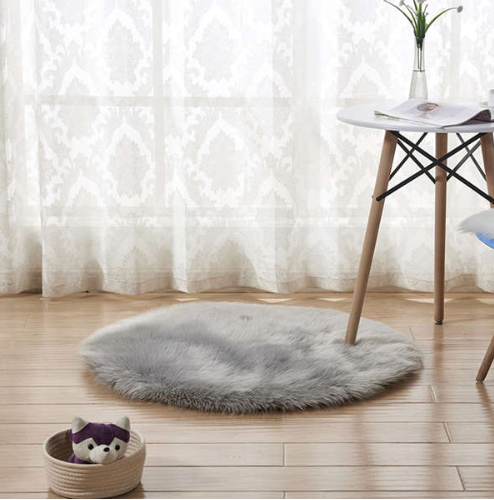 Alfombra de Felpa Premium para Sala, Dormitorio y Hogar
