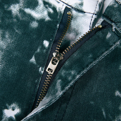 Jeans Rectos Tie-Dye Artesanal para Hombre - Image 6