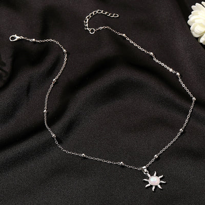 Collar Delicado con Ópalo Incrustado - Diseño Minimalista para Clavícula - Image 12