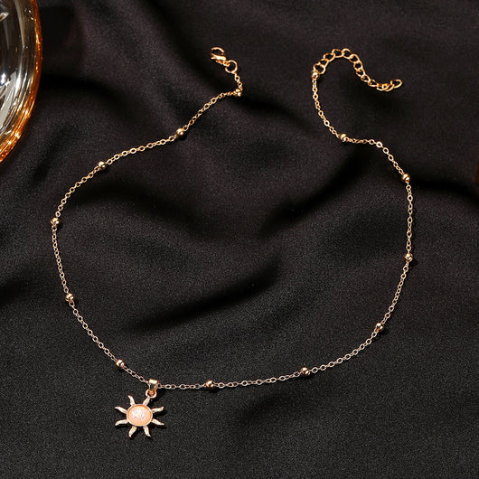 Collar Delicado con Ópalo Incrustado - Diseño Minimalista para Clavícula - Image 13