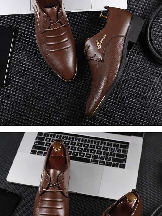 Zapatos Formales para Hombre con Cordones - Estilo Casual Profesional - Image 8