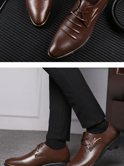 Zapatos Formales para Hombre con Cordones - Estilo Casual Profesional - Image 9