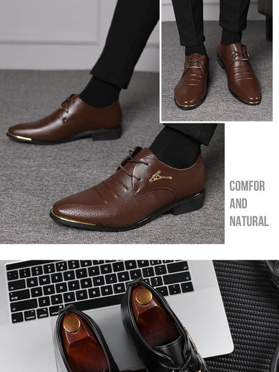 Zapatos Formales para Hombre con Cordones - Estilo Casual Profesional - Image 11