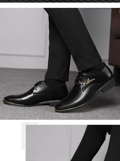 Zapatos Formales para Hombre con Cordones - Estilo Casual Profesional - Image 14
