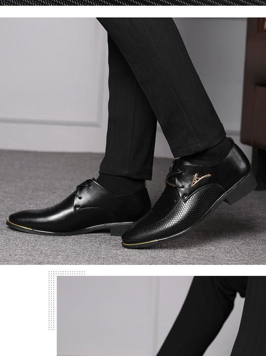Zapatos Formales para Hombre con Cordones - Estilo Casual Profesional - Image 14