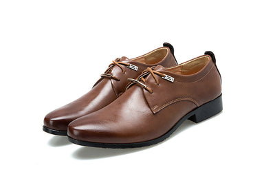 Zapatos de Cuero Británico para Hombre - Elegancia Formal y Comodidad Diaria - Image 12