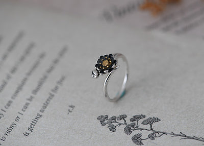 Anillo de Plata Loto - Image 9
