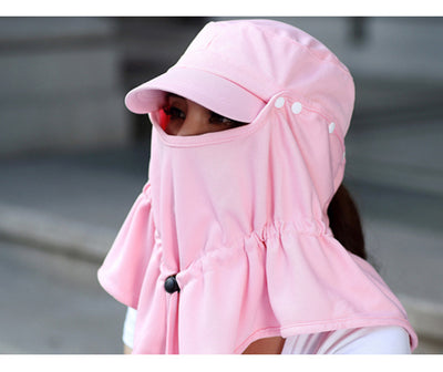 Sombrero de Protección Solar 360° UV - Cobertura Total Facial - Image 16