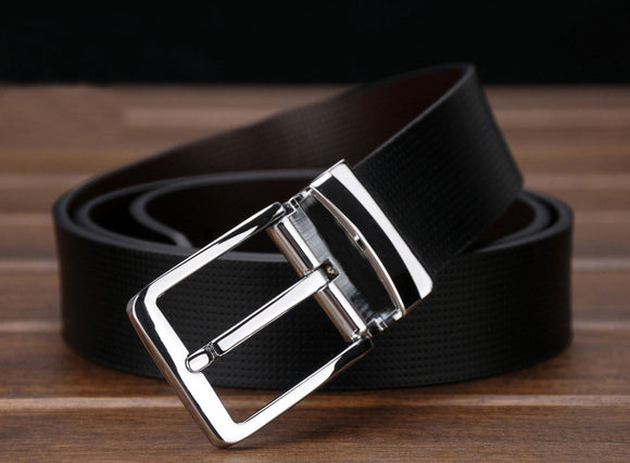 Cinturón Retro para Hombre con Hebilla Giratoria Ajustable