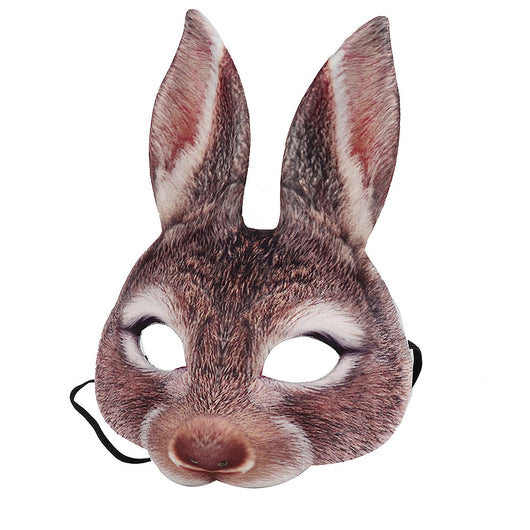 Máscara de Conejo Carnaval Mascarada EVA Media Cara Animal - Image 15