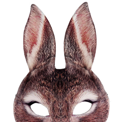 Máscara de Conejo Carnaval Mascarada EVA Media Cara Animal - Image 18
