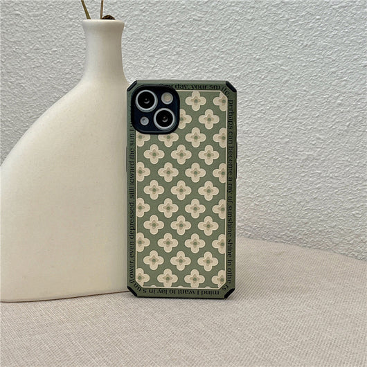 Funda para Celular Retro Flores Verde - Image 10