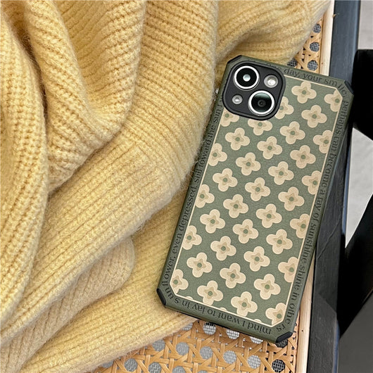 Funda para Celular Retro Flores Verde - Image 12