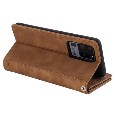Funda de Cuero para Celular con 9 Compartimentos y Cierre - Image 15