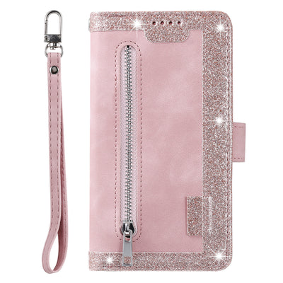 Funda de Cuero para Celular con 9 Compartimentos y Cierre - Image 22