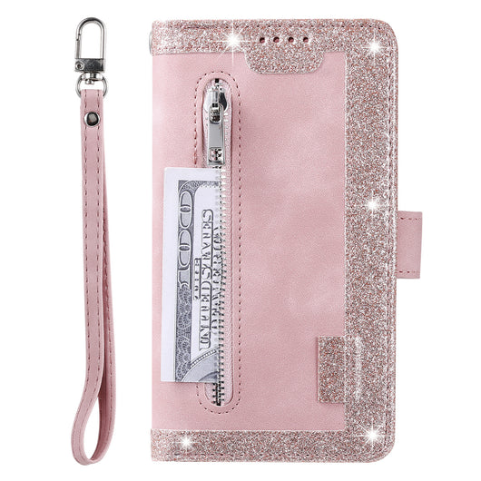 Funda de Cuero para Celular con 9 Compartimentos y Cierre - Image 23