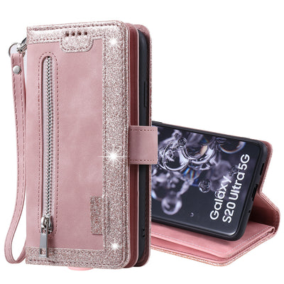Funda de Cuero para Celular con 9 Compartimentos y Cierre - Image 33