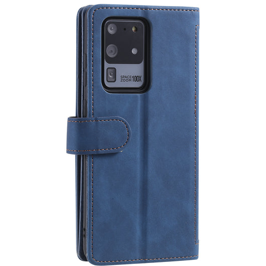Funda de Cuero para Celular con 9 Compartimentos y Cierre - Image 37