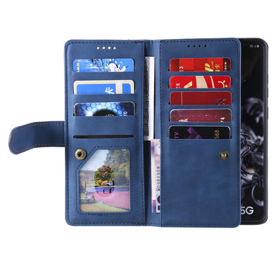 Funda de Cuero para Celular con 9 Compartimentos y Cierre - Image 38