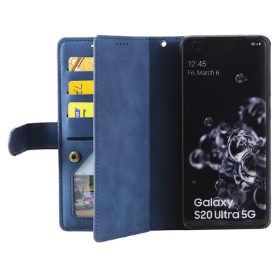Funda de Cuero para Celular con 9 Compartimentos y Cierre - Image 40