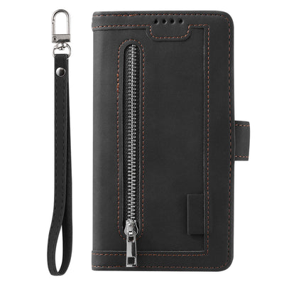 Funda de Cuero para Celular con 9 Compartimentos y Cierre - Image 48