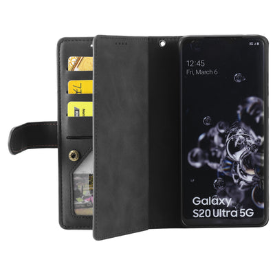 Funda de Cuero para Celular con 9 Compartimentos y Cierre - Image 53
