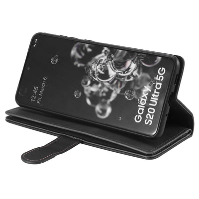 Funda de Cuero para Celular con 9 Compartimentos y Cierre - Image 54
