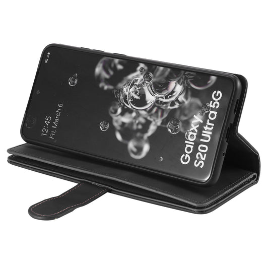 Funda de Cuero para Celular con 9 Compartimentos y Cierre - Image 54