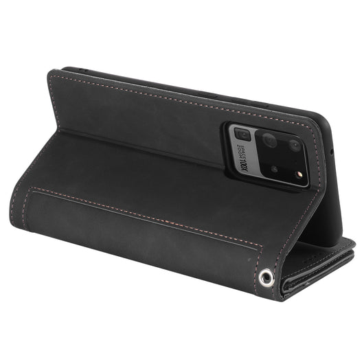 Funda de Cuero para Celular con 9 Compartimentos y Cierre - Image 55
