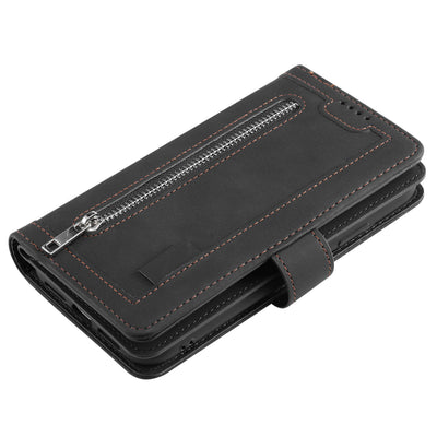 Funda de Cuero para Celular con 9 Compartimentos y Cierre - Image 56
