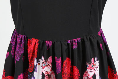 Vestido Columpio con Estampado de Corazón - Diseño Elegante para San Valentín - Image 12