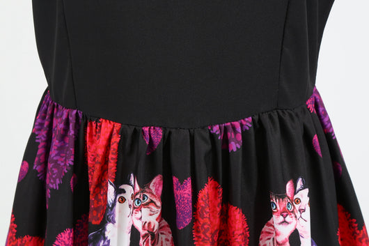 Vestido Columpio con Estampado de Corazón - Diseño Elegante para San Valentín - Image 12