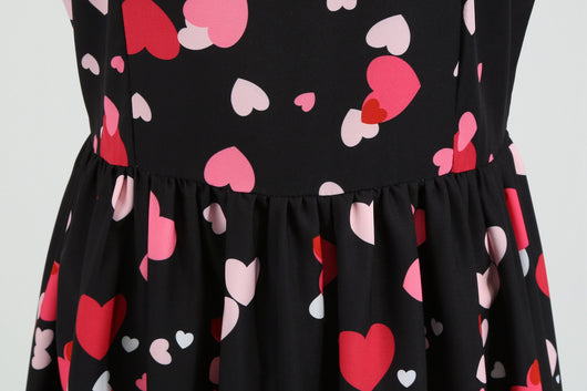 Vestido Columpio con Estampado de Corazón - Diseño Elegante para San Valentín - Image 49