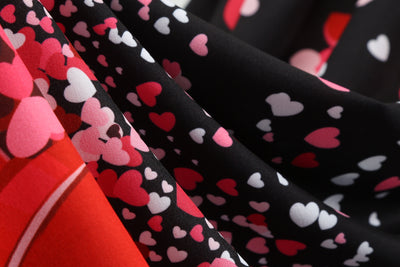 Vestido Columpio con Estampado de Corazón - Diseño Elegante para San Valentín - Image 51