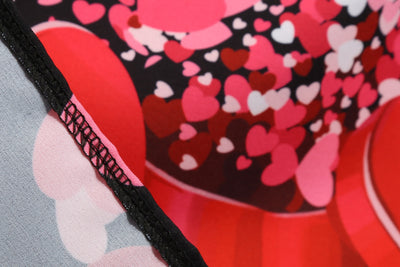 Vestido Columpio con Estampado de Corazón - Diseño Elegante para San Valentín - Image 52