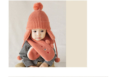Conjunto de Gorro y Bufanda Polar para Niños - Image 20