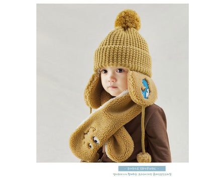 Conjunto de Gorro y Bufanda Polar para Niños - Image 22