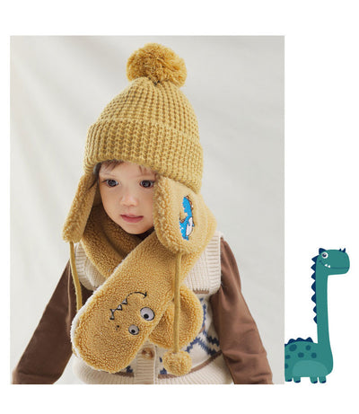 Conjunto de Gorro y Bufanda Polar para Niños - Image 23