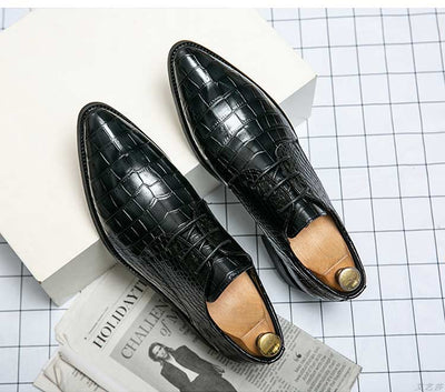 Zapatos de Cuero Formal Puntiagudo para Hombre - Elegancia Profesional - Image 10